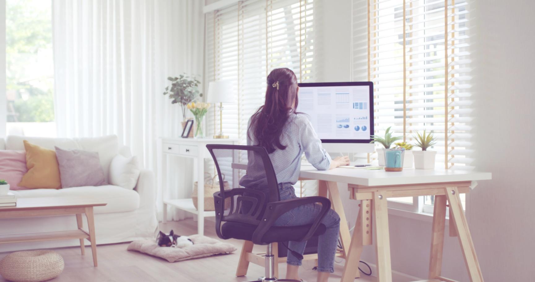 オンライン学習中の画面表示